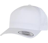 Flexfit Yp Classics 5 Panel Snapback Cap Blanc