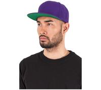 Flexfit Yupoong Classic Snapback Casquette Unisexe pour Homme et Femme Taille Unique Pourpre