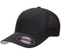 Flexfit Yupoong Trucker Cap Capuchon, Opaque, chiné, Taille Unique Homme