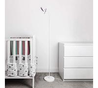 Flexi Air 360 Pro (round base), universal freestanding baby monitor stand, baby video monitor shelf with flexible tube, compatible camera mount for nursery