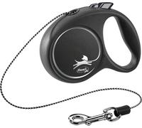 flexi BLACK DESIGN corde 3 m noire