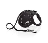 FLEXI Laisse automatique NEW CLASSIC L 5m noir