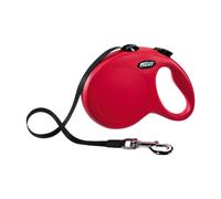 Laisse New Classic L Tape 5 m red Flexi CL30T5-251-R-20 Rouge G