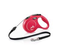 FLEXI Laisse New Classic M Corde 5m Rouge