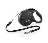 Flexi Laisse pour chien Final Touch New Classic Noir 8 m Taille M