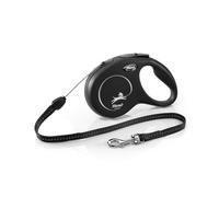 FLEXI Laisse New Classic Cordon S 8m Noir