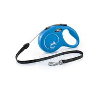 FLEXI Laisse New Classic Cordon S 8m Bleu