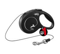 Flexi Laisse automatique New Classic XS Corde 3 m Noir