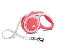 flexi® Comfort L ceinture 8 m rouge, laisse à enrouleur pour chiens jusqu'à 50 kg