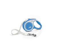 Flexi Laisse rétractable Comfort XS Sangle 3 m pour chiens jusqu'à 12 kg Bleu