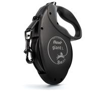 flexi® Giant Black Edition Sangle 8 m Noir Laisse à Enrouleur pour Chien jusqu'à 50 kg
