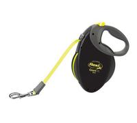 Laisse Giant Professional Tape 10 m black/neon yellow Flexi GTP-210-S-NEO-16 Jaune G