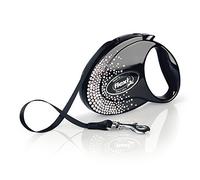 Flexi Glam Splash Cristal M Bande, 5 m