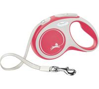 Flexi Guide Comfort avec ceinture 5m/15 kg rouge nouveau
