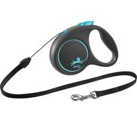 Flexi Laisse Corde Black Designm 5m Bleu