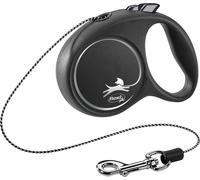 Flexi Laisse Corde Black Designm 5m Noir