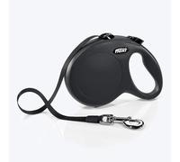 Flexi - Laisse enroulable pour chien "New Classic" TL5386 (5 m) (Noir)