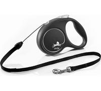 Flexi - Laisse enroulable pour chien, S TL5366 (5 m) (Noir)