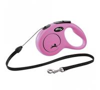 FLEXI Laisse New Classic Cordon S 5m Rose
