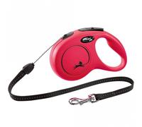 FLEXI Laisse New Classic Cordon S 8 m Rouge