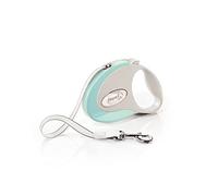 Flexi, Laisse Modèle Style, des Couleurs Pastel Modernes, Un Noir élégant, Système de freinage Robuste et Ergonomique, Poignée Souple, Système de Guidage perfectionné, Made in Germany, Vert, S - 3m