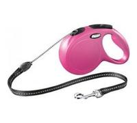 Flexi - laisse new classic cordon - rose - m 5m Rose G