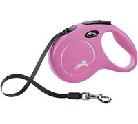 Flexi Laisse New Classic Sangle M/ Rose pour Chien 5m