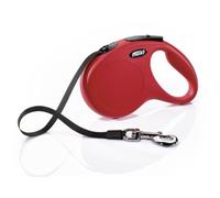 Flexi Laisse rétractable rouge - M - 5 m