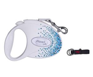 FLEXI Lanyard Glam Splash Ocean S 3m blanc