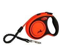 Flexi - Leash Xtreme S Tape 5m Black/Orange Max 20kg - (600.8400)
