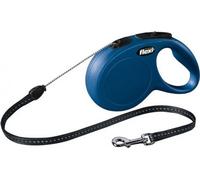 FLEXI Ligne à enrouleur New CLASSIC corde - 8m, jusqu'à 20kg - Bleu