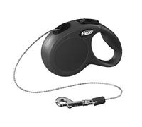 Laisse Flexi New Classic Cordon M/8m Noir