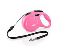 flexi New Classic Cordon pour Chien Rose 8 m Taille M