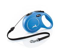 FLEXI New Classic Laisse avec Cordon pour Chien Bleu 8 m Taille M