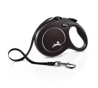 Laisse New Classic L Tape 8 m black Flexi CL30T8-251-S-20