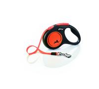Flexi Laisse Classic sangle S 5m jusqu'à 15kg Orange Néon