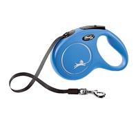 Flexi New Classic M Sangle 5 mètres Bleu
