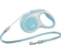 Flexi New Comfort Laisse Corde M 8m Bleu Clair