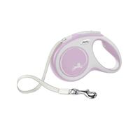 FLEXI New Comfort Laisse rétractable pour Chien jusqu'à 25 kg 4,9 m Taille M Rose/Rose