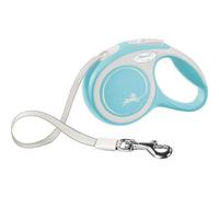Flexi New Comfort Laisse Sangle S 5m Bleu Clair