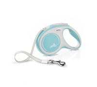 Flexi New Comfort Tape Grey & Light Blue Medium 5m Retractable Dog Leash/Lead fo