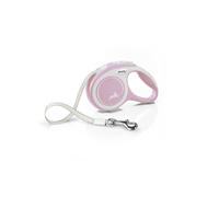 Flexi New Comfort Tape Grey & Rose Extra Small 3m Retractable Dog Leash/Lead for