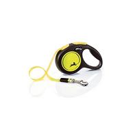 Laisse Flexi Néon Reflect Sangle - XS
