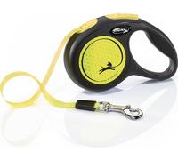 flexi New NEON XS sangle 3 m noir