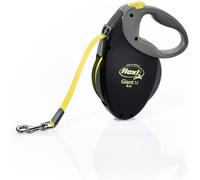 Laisse sangle TRIXIE flexi GIANT - Taille M - 8m - Noir et jaune fluo