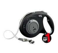 flexi® Select Sangle 7 m Noir Réglable Entre 0 et 7 m pour Chien jusqu'à 25 kg