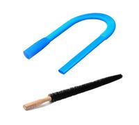 Flexi Suceur Plat 90 cm pour Aspirateur - Enlève Peluches Sèche-Linge | Embout Flexible Long Atteint Conduits d'Aération Et Recoins. Raccord 32/35 Mm Universel. Idéal Sèche-Linge, Voiture, Meubles