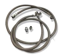 FLEXIBLE 2 PIÈCES POUR BRÛLEUR DIESEL 3/8 X 1/4 CM 120 COUDE 90° 602106
