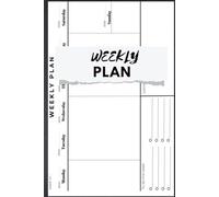 Flexible 6" x 9" Planning System - Weekly & Daily Layouts: A Customizable Organizer to Map Your Goals - Undated for Year-Round Use