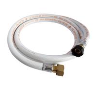 SOMATHERM FOR YOU, Flexible caoutchouc pour gaz Butane/Propane - Longueur 1,5 m - Raccords écrou tournant 20/150 et 15/21 - Durée de vie 10 ans - Idéal pour alimentation en gaz
